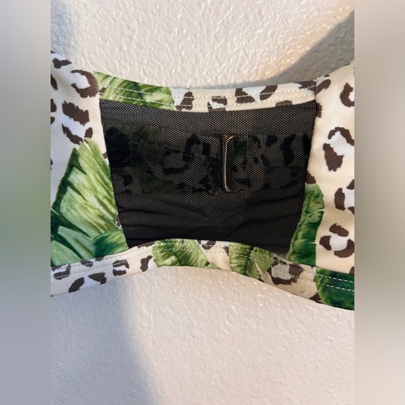 Issa de’ Mar Palm + Cheetah Print Bikini Set – Size S - Picture 3 of 8